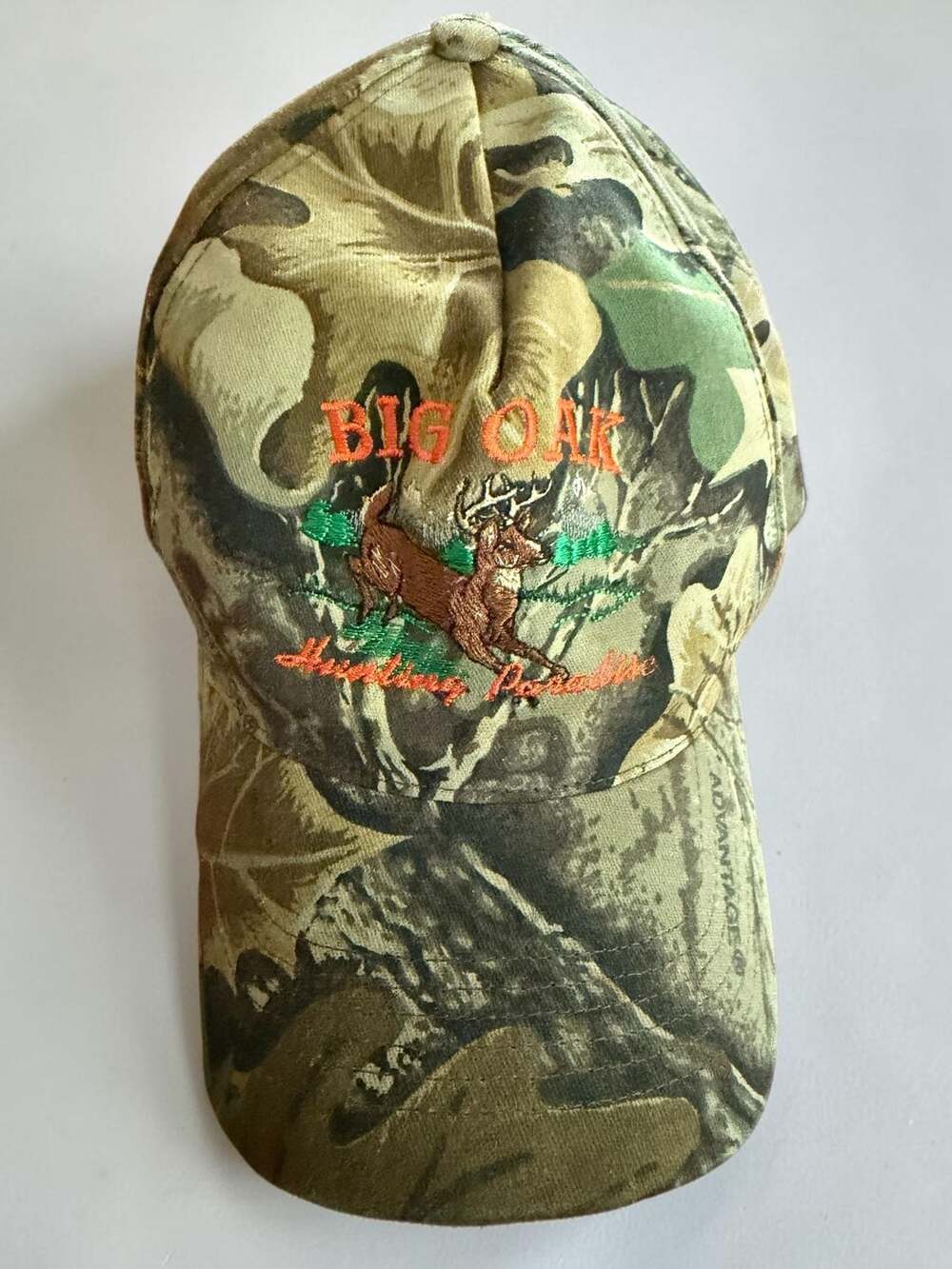 Vintage Big Oak Hunting Paradise Camo Snapback Hat